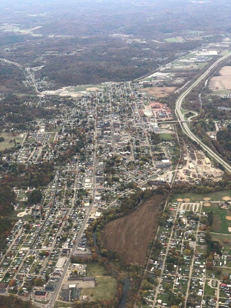 A County Seat on the Hocking River A County Seat on the Hocking River