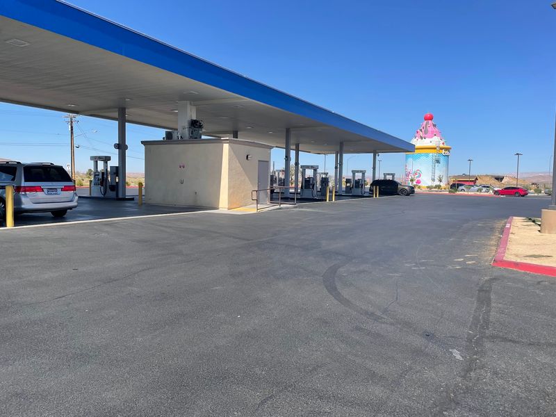 A Desert Pit Stop Off Calico Road