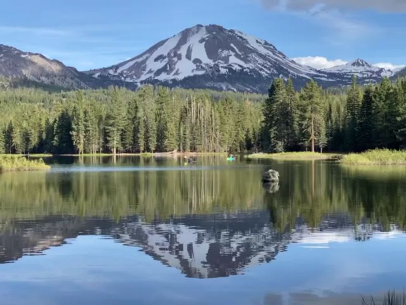 A Lake at the Edge of Lassen A Lake at the Edge of Lassen