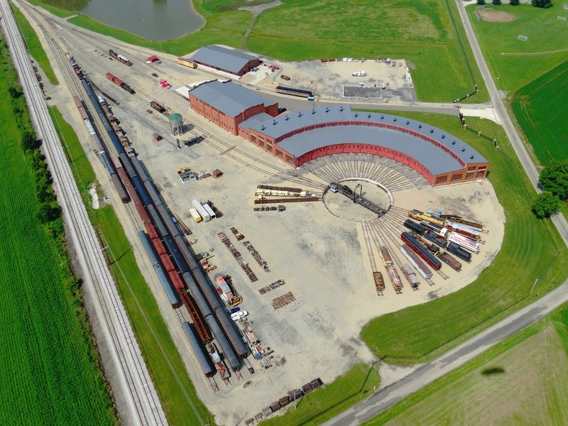 A Railroad Giant Hiding in Amish Country A Railroad Giant Hiding in Amish Country