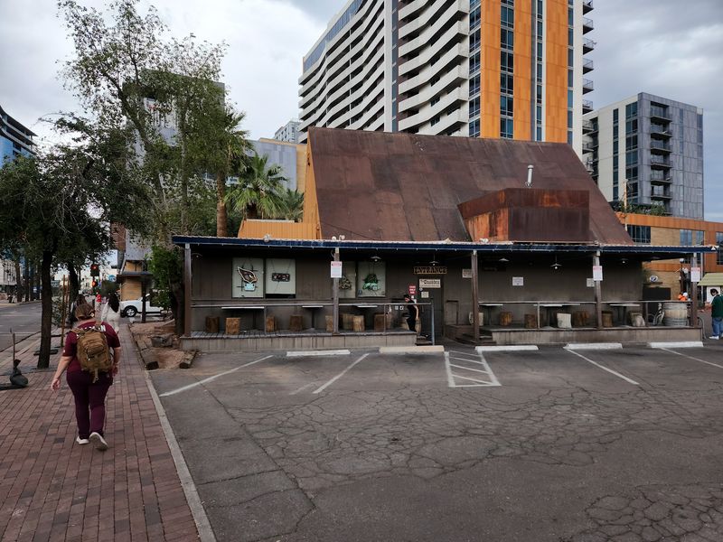 A Western Shack Among the Towers