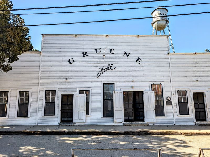 A Wooden Landmark on Gruene Road A Wooden Landmark on Gruene Road