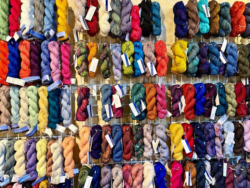 A Yarn Wall With Wooly Leanings A Yarn Wall With Wooly Leanings