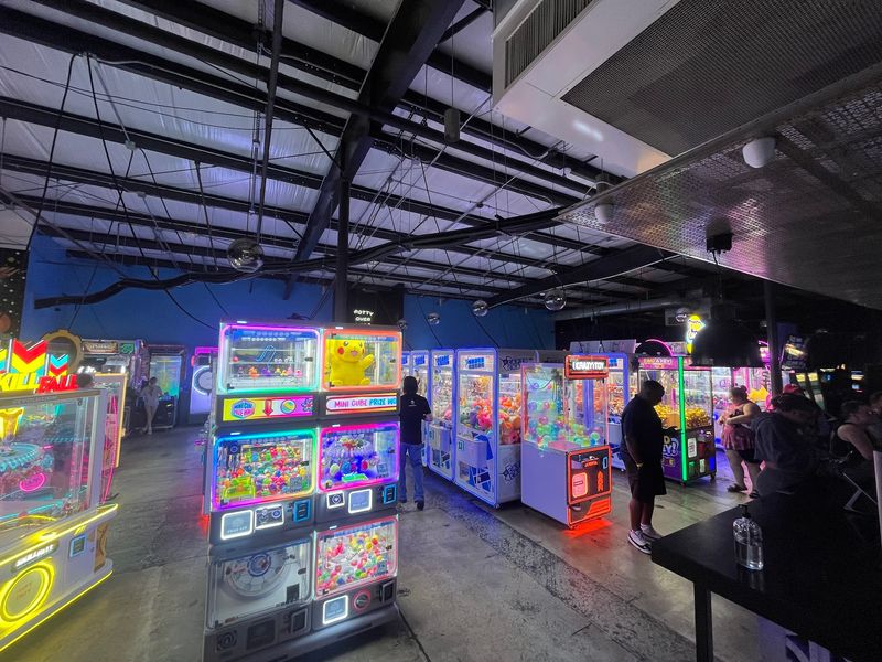 An Arcade Hideout on Canal Street