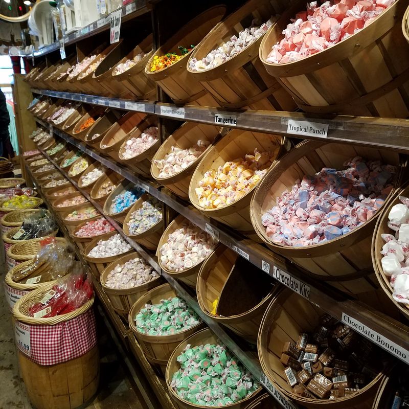 Baskets and Barrels of Old-Time Sweets Baskets and Barrels of Old-Time Sweets