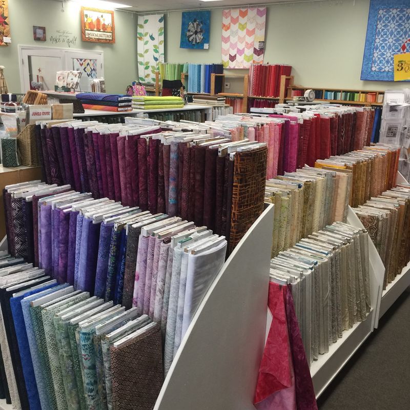 Batiks Sorted by Color