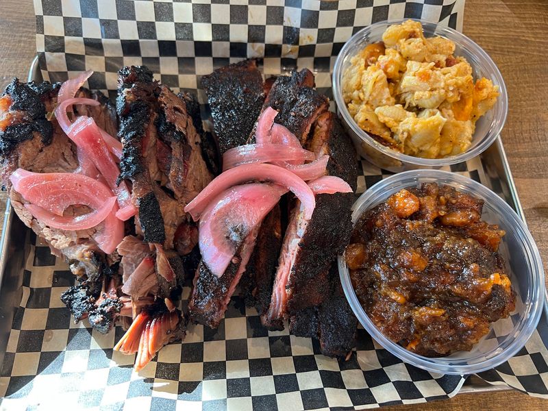 Brisket, Sauce, and the Sides Lineup Brisket, Sauce, and the Sides Lineup