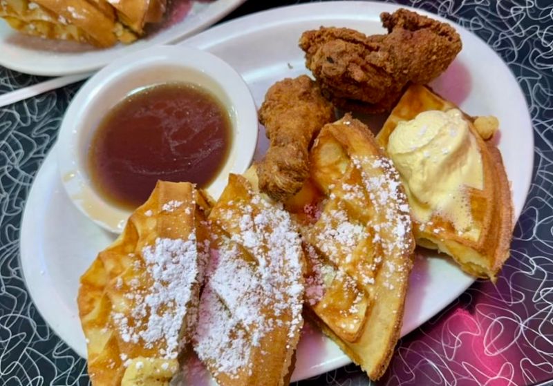 Chicken and Waffles Worth the Trip