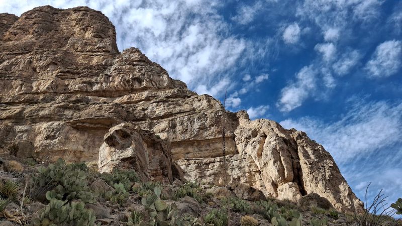 Colorful Rock Meets Open Sky Colorful Rock Meets Open Sky
