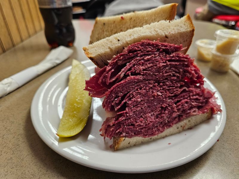 Corned Beef Piled Sky High Corned Beef Piled Sky High