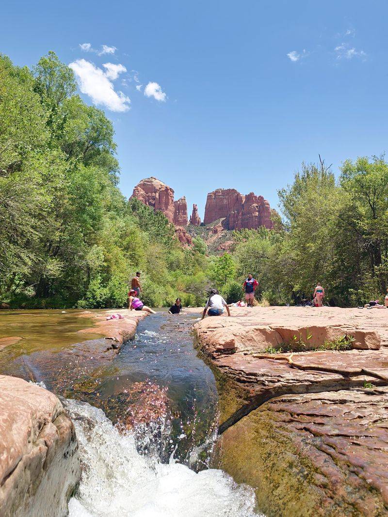 Crescent Moon Picnic Site, Sedona, AZ Crescent Moon Picnic Site, Sedona, AZ