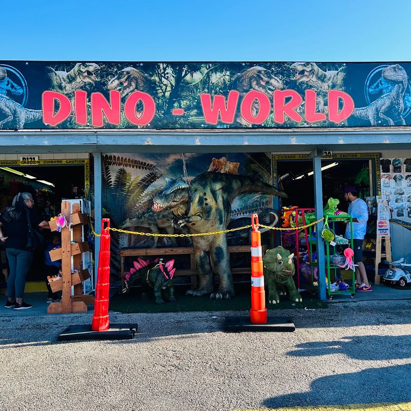 Dino-World and Its Moving Giants