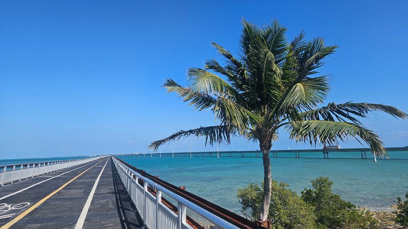 Getting Across the Old Seven Mile Bridge