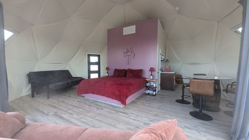 Glamping Domes in the High Desert Glamping Domes in the High Desert