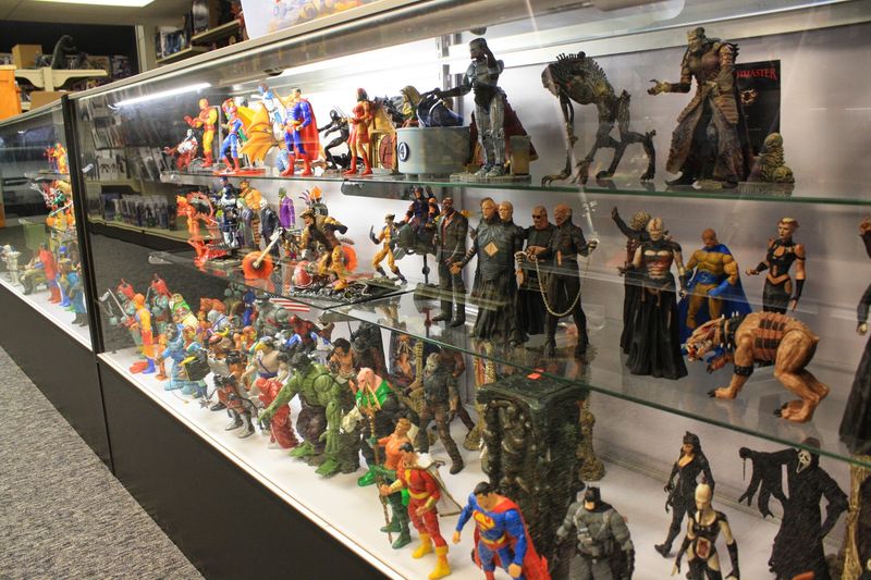 Glass Cases Full of Hard-to-Find Treasures Glass Cases Full of Hard-to-Find Treasures