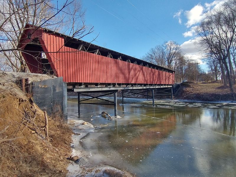 Historic Lancaster Covered Bridge, Rossville, IN