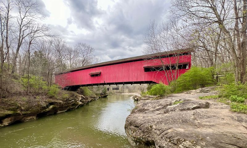 Historic Narrows Covered Bridge