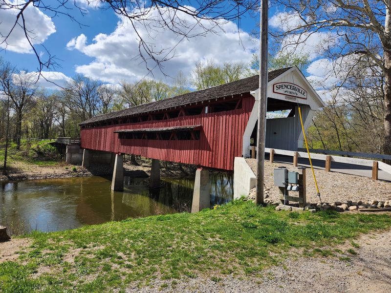 Historic Spencerville Covered Bridge, Spencerville, IN