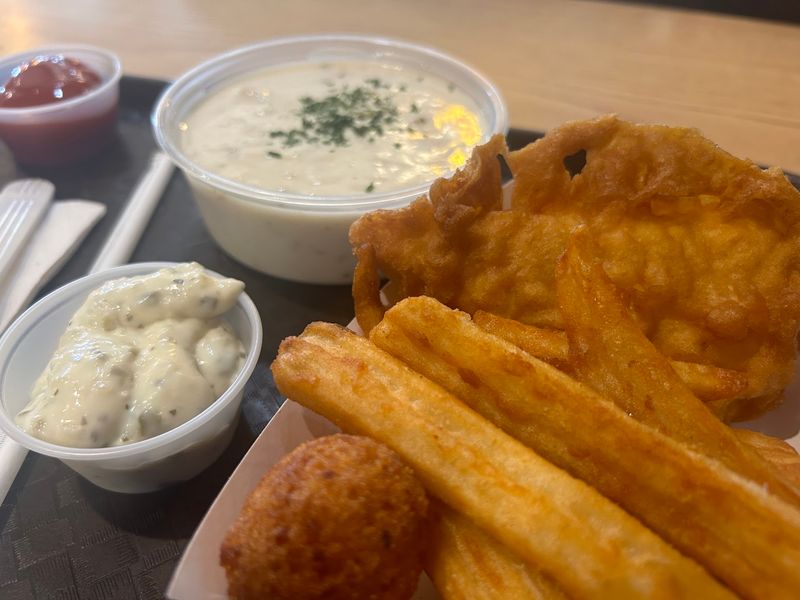 Homemade Slaw and Tartar Sauce