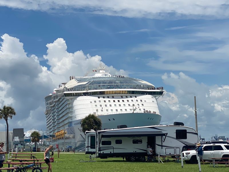 Jetty Park Campground, Port Canaveral, FL