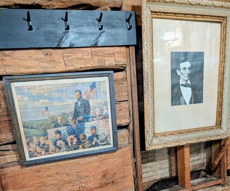 Lincoln Once Passed Through