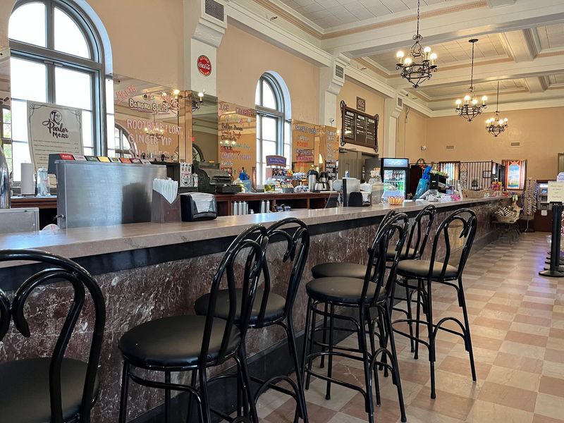 Marble Counters at the Soda Fountain
