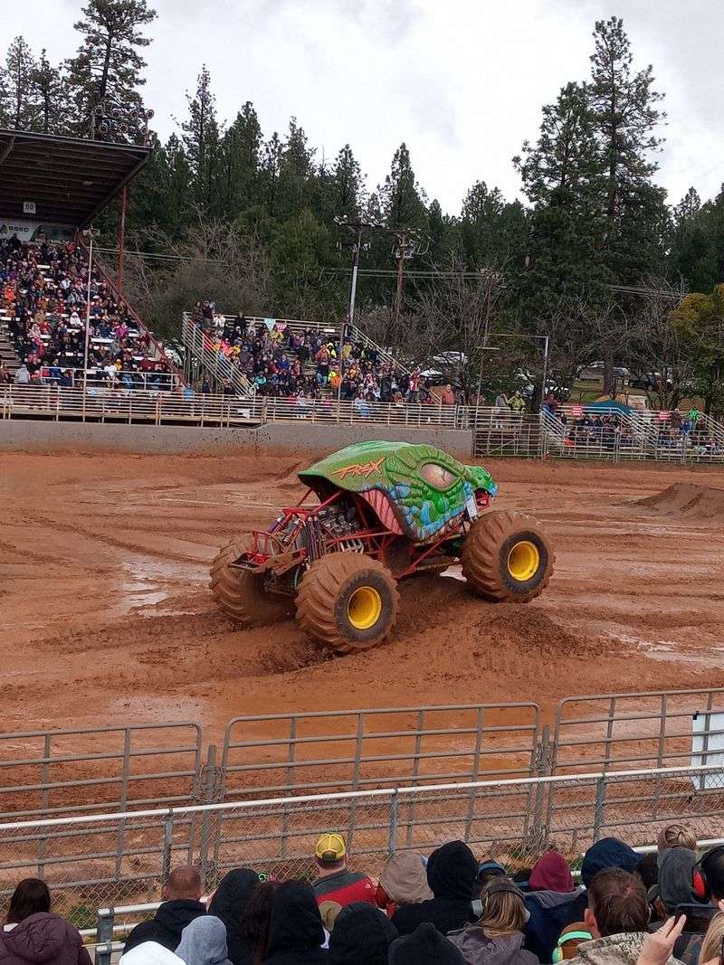 Monster Trucks, 4-H Barns, and the Grandstand Monster Trucks, 4-H Barns, and the Grandstand