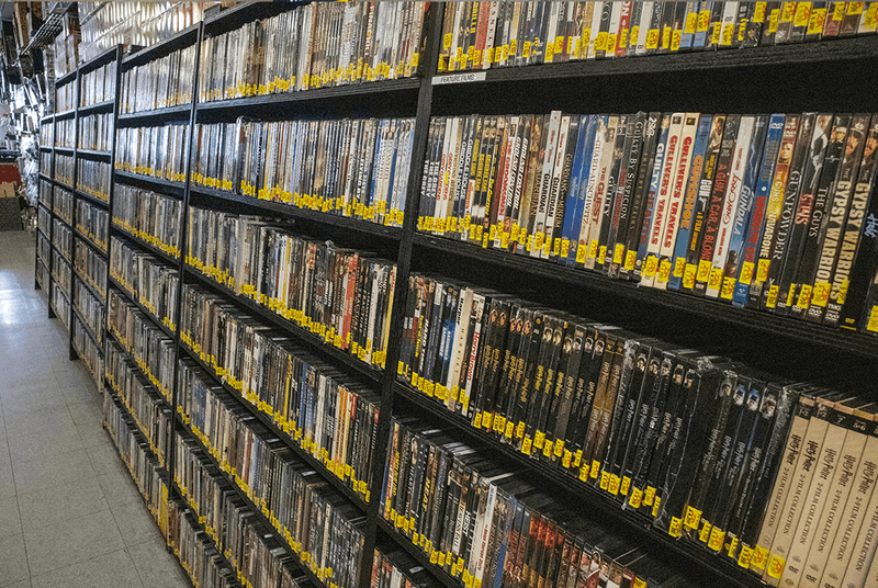Movies, CDs, and Cassettes Beyond the Vinyl Movies, CDs, and Cassettes Beyond the Vinyl