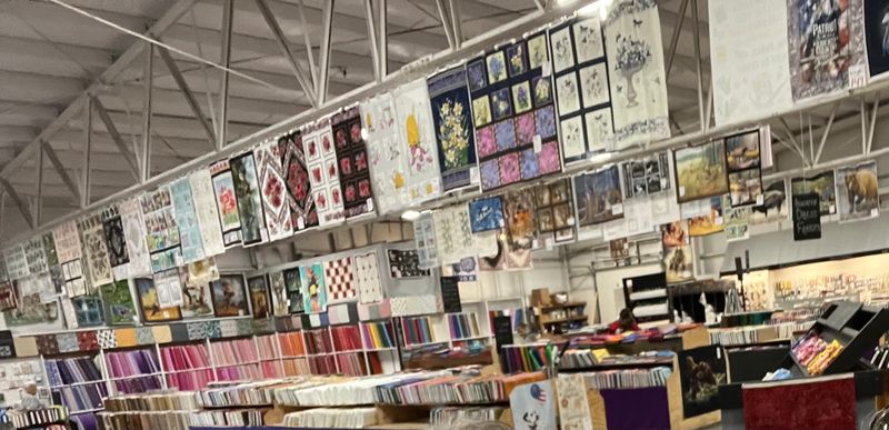 Panels Hanging Overhead