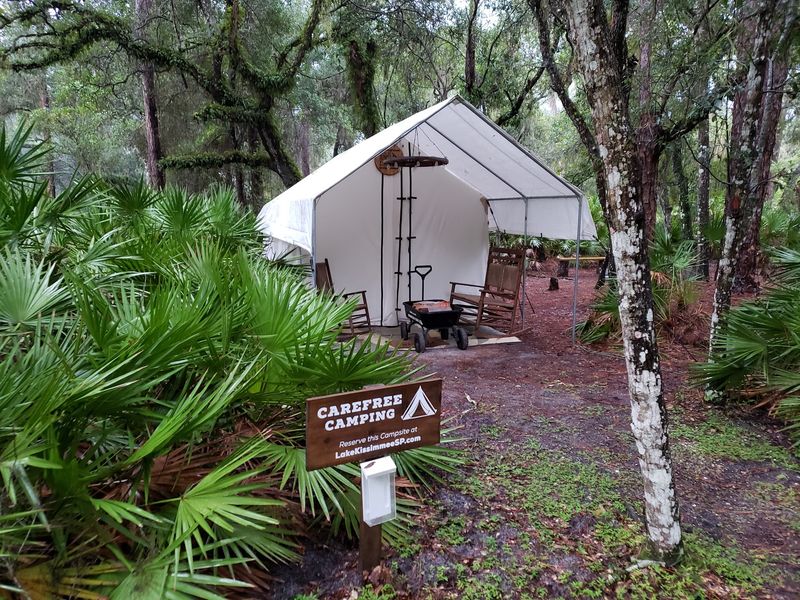 Pioneer Tents and Masked Bandits