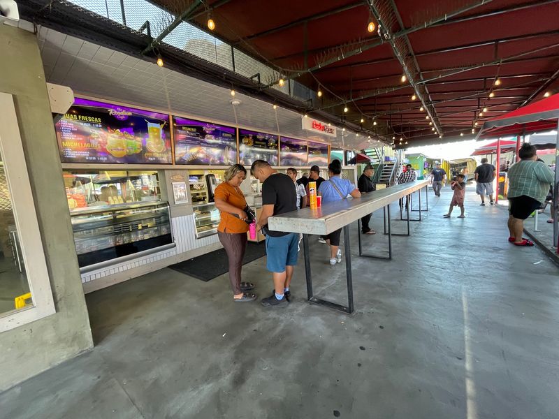 Produce, Food Court, and a Cold Cup Produce, Food Court, and a Cold Cup