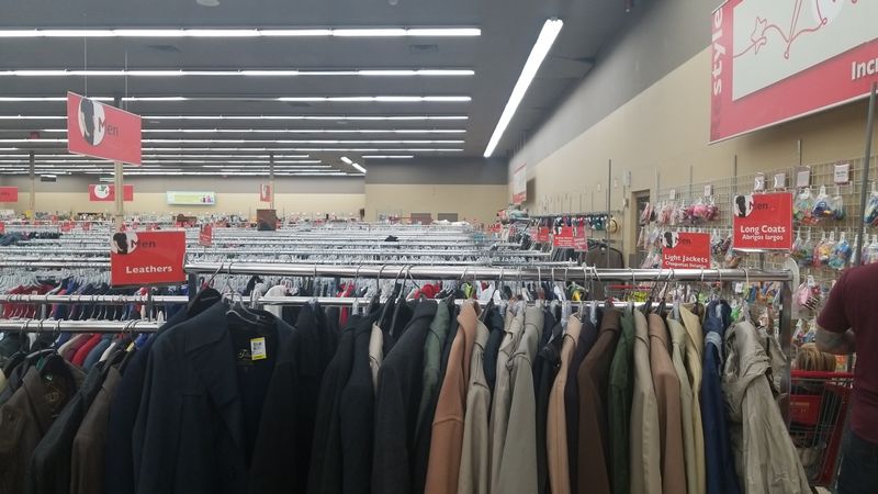 Racks Upon Racks of Clothing Racks Upon Racks of Clothing