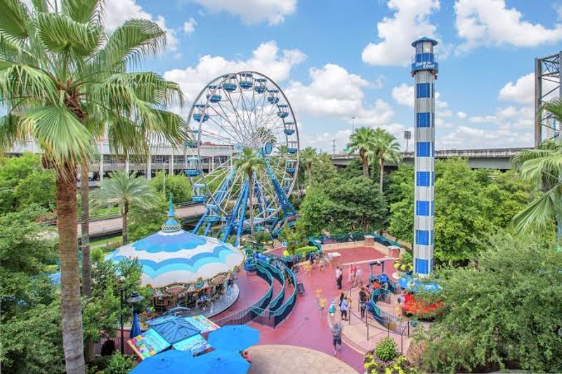 Rides, Spins, and a Ferris Wheel View Rides, Spins, and a Ferris Wheel View