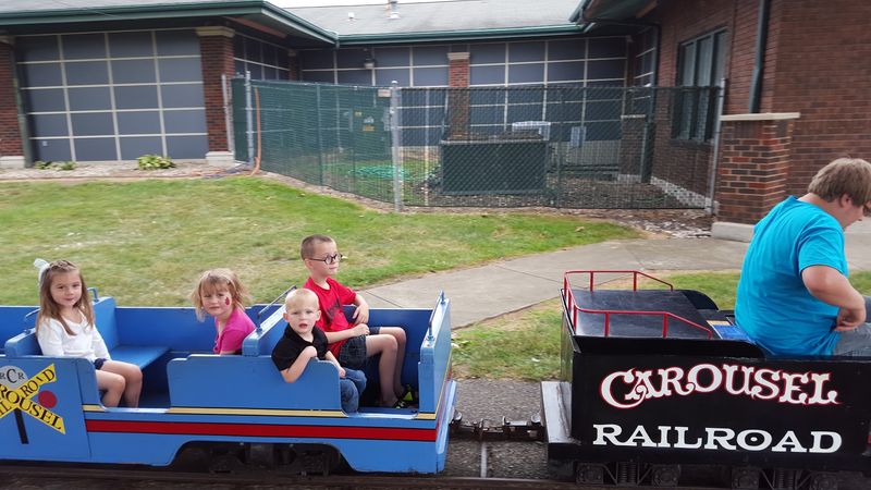 Riding the Little Train