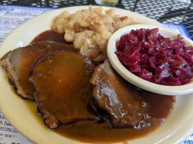 Sauerbraten and the Hearty Entrees