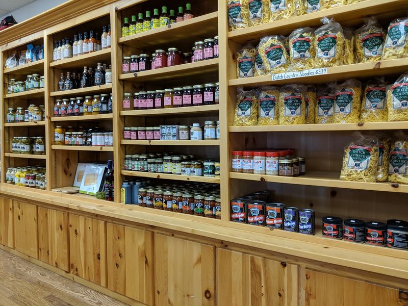 Shelves Beyond the Cheese Case
