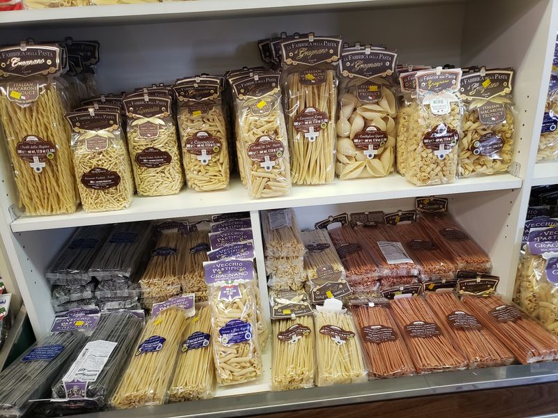 Shelves Stocked Straight From Italy