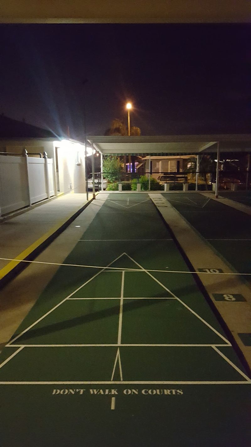 Shuffleboard, Billiards and a Gym