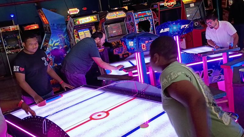 Skee-Ball, Air Hockey, and Paddle Showdowns