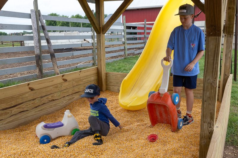 Slides, Ponies, and a Box of Corn Slides, Ponies, and a Box of Corn