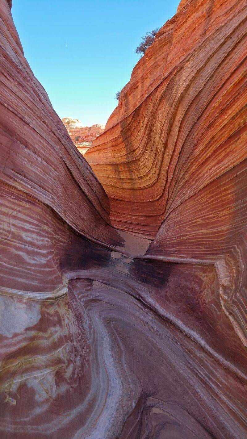 Slot Canyon Squeezes at Wire Pass