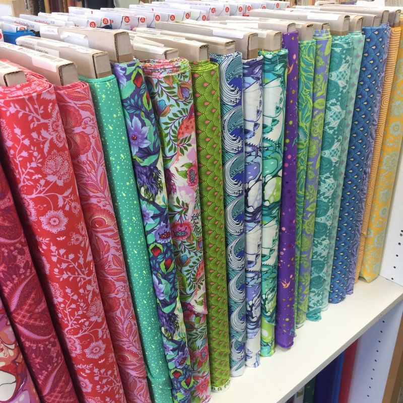 So Much Fabric, So Many Lines