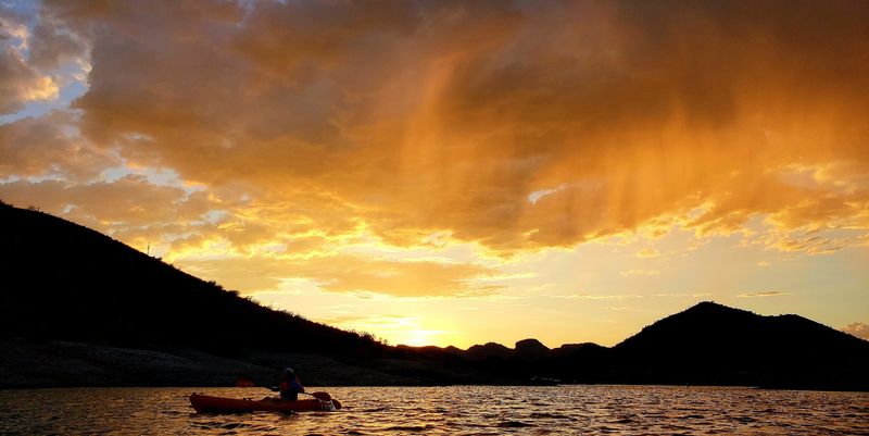 Sunset Paddles With Built-In Golden Hour Sunset Paddles With Built-In Golden Hour