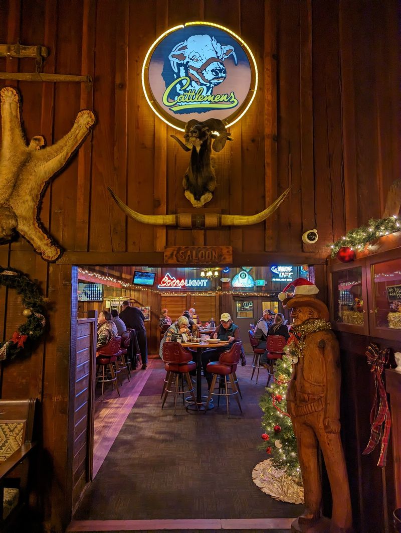 Taxidermy, Neon, and Log Cabin Walls