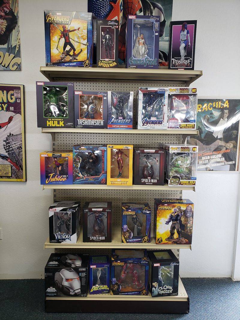 The Back Wall of Hot Toys The Back Wall of Hot Toys