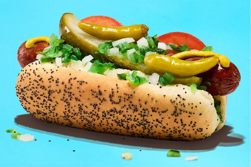 The Chicago Dog, Dressed for the Desert The Chicago Dog, Dressed for the Desert