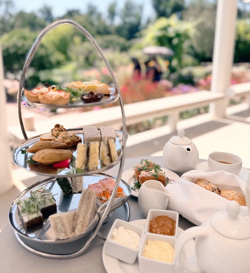 The Huntington's Rose Garden Tea Room, San Marino, CA The Huntington's Rose Garden Tea Room, San Marino, CA