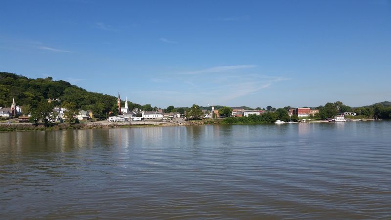 The Ohio River Backdrop