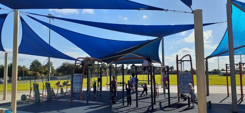 Two Playgrounds Built for Different Ages Two Playgrounds Built for Different Ages