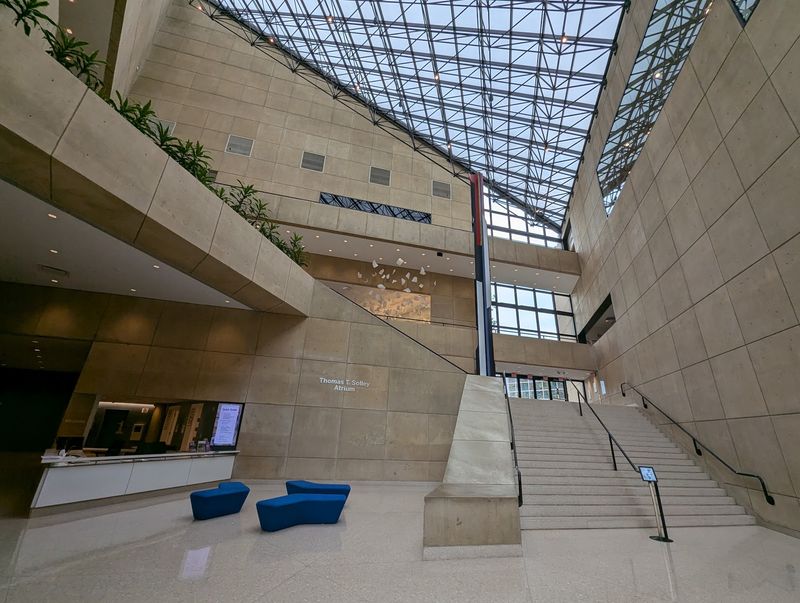 Under the Glass Atrium Under the Glass Atrium